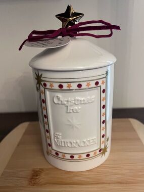 Anthropologie New York City Ballet Christmas Tree Ceramic Candle